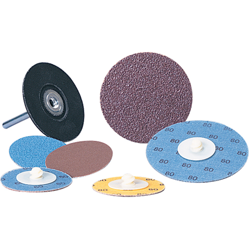 Standard Abrasives Quick-Change Disc, 2" Dia., 36 Grit, Aluminum Oxide Moffatt Supply & Specialties