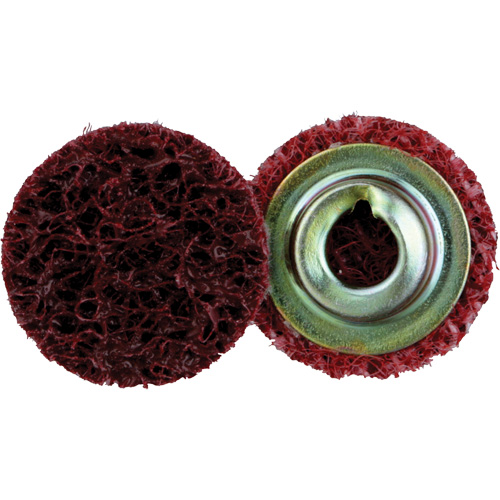 Standard Abrasives Quick-Change Surface Conditioning Disc, 3/4" Dia., Medium Grit, Aluminum Oxide Moffatt Supply & Specialties