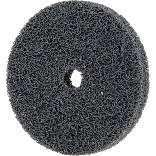 Meule homog&egrave;ne &agrave; faible densit&eacute; de s&eacute;rie 500 Standard Abrasives, 2" x 1/4", Arbre de 1/4", Grain de Fin, Carbure de silicium Moffatt Supply & Specialties
