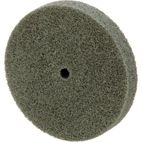 Standard Abrasives 500 Series Soft Density Unitized Wheels, 3" x 1/2", 1/4" Arbor, Medium Grit, Aluminum Oxide Moffatt Supply & Specialties