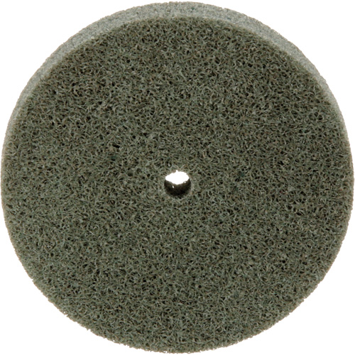 Standard Abrasives 500 Series Soft Density Unitized Wheels, 3" x 1/2", 1/4" Arbor, Medium Grit, Aluminum Oxide Moffatt Supply & Specialties