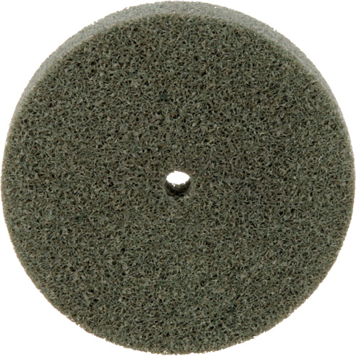 Standard Abrasives 500 Series Soft Density Unitized Wheels, 3" x 1/2", 1/4" Arbor, Medium Grit, Aluminum Oxide Moffatt Supply & Specialties