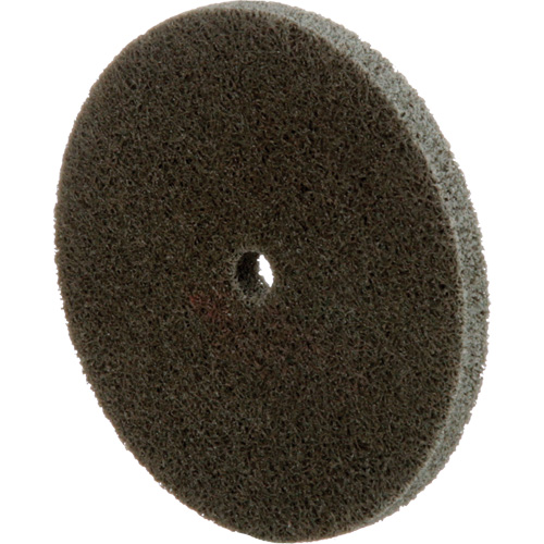Standard Abrasives Unitized Wheel, 3" x 1/4", 1/4" Arbor, Fine Grit, Aluminum Oxide Moffatt Supply & Specialties