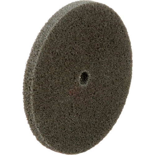 Standard Abrasives Unitized Wheel, 3" x 1/4", 1/4" Arbor, Fine Grit, Aluminum Oxide Moffatt Supply & Specialties