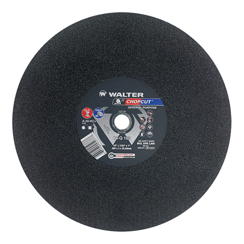 Chopcut Cut-Off Wheel, 16" x 7/8", 1" Arbor, Type 1, Aluminum Oxide, 3800 RPM Moffatt Supply & Specialties