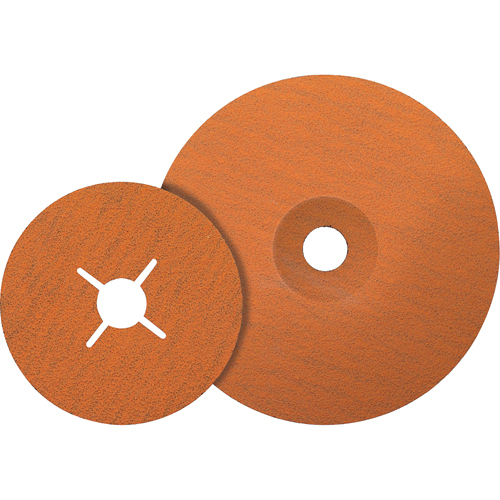 Meules &agrave; tronçonner renforc&eacute;es Zipcut vissables pour scies circulaires, 4-1/2" x 7/8", Arbre de 5/8"-11, Type 27, Oxyde d'aluminium, 13 300 Tr/min Moffatt Supply & Specialties