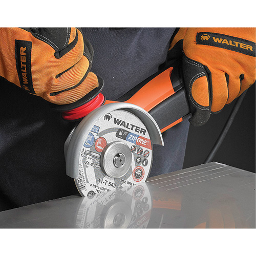 Zip One Cut-Off Wheel, 5" x 1/32", 7/8" Arbor, Type 1, Zirconia Alumina, 12200 RPM Moffatt Supply & Specialties