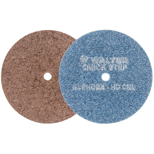 QUICK-STEP BLENDEX Surface Conditioning Disc, 5" Dia., Extra Coarse Grit, Aluminum Oxide Moffatt Supply & Specialties