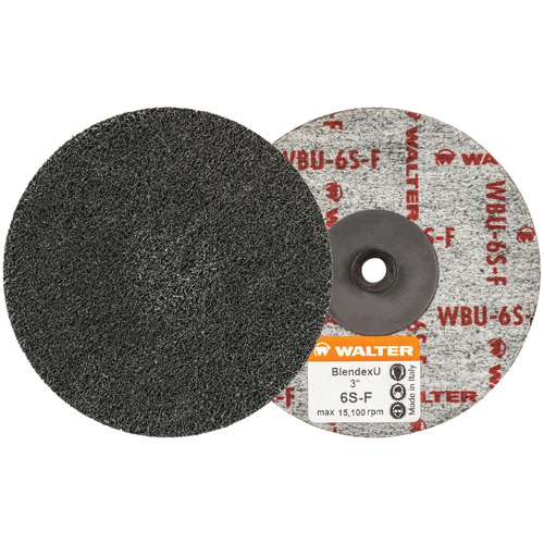 Disques Twist Blendex U, 3" dia., Grain Super fin, Carbure de silicium Moffatt Supply & Specialties