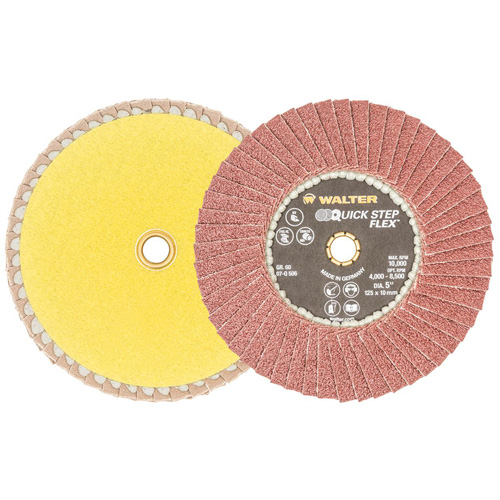 QUICK-STEP FLEX, 5" x Type 29, Grain 60, Oxyde d'aluminium Moffatt Supply & Specialties