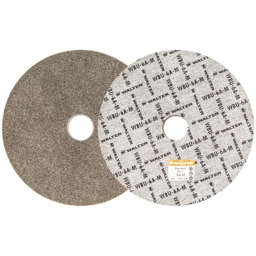 Blendex U Finishing Wheel, 6" Dia., 6AM Grit, Silicon Carbide Moffatt Supply & Specialties