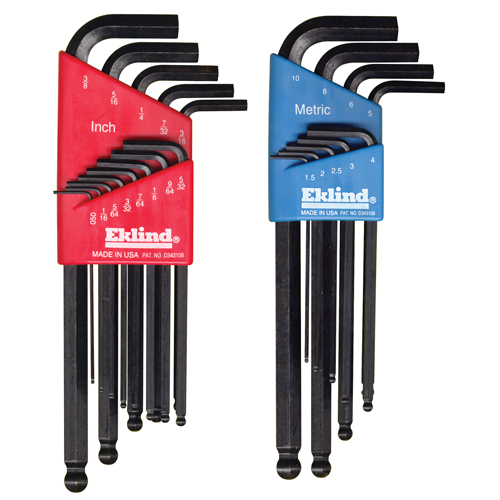 Balldrive Hex Key, Hex End, 5/16" x 6" L, L Shape Moffatt Supply & Specialties