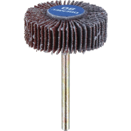M&egrave;che de ponçage &agrave; roue &agrave; lamelles 3/8" - grain 80 Moffatt Supply & Specialties