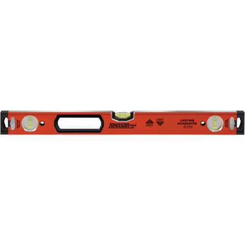 Niveau robuste, Boîte, 24" lo, Aluminium, Non magn&eacute;tique Moffatt Supply & Specialties