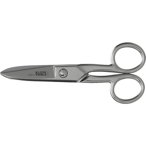 Electrician's Scissors, 5-1/4", Rings Handle Moffatt Supply & Specialties