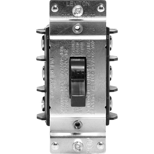 Interrupteur tripolaire monophas&eacute; Moffatt Supply & Specialties