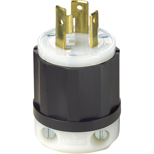 Industrial Grade Locking Device, Nylon, 30 Amps, 125 V, L5-30P Moffatt Supply & Specialties