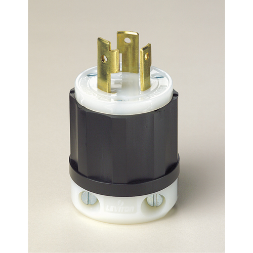 Industrial Grade Locking Device, Nylon, 30 Amps, 125 V, L5-30P Moffatt Supply & Specialties