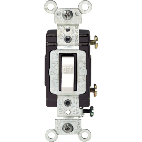 Commercial Grade Single Pole Toggle Switch Moffatt Supply & Specialties