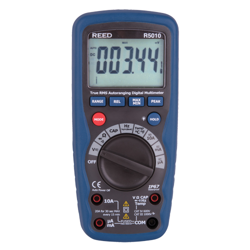 Digital Multimeters with ISO Certificate, AC/DC Voltage, AC/DC Current Moffatt Supply & Specialties