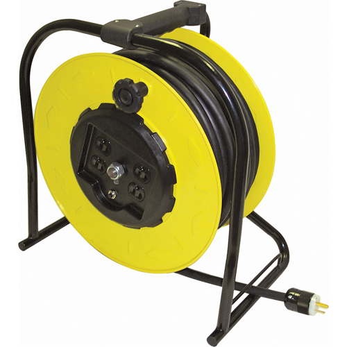 Hand-Wind Electric Cable Reels, 12", 15 A Moffatt Supply & Specialties