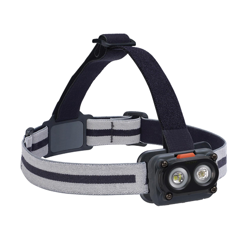 Hardcase Rugged Headlamp, LED, 325 Lumens, 6.5 Hrs. Run Time, AA Batteries Moffatt Supply & Specialties