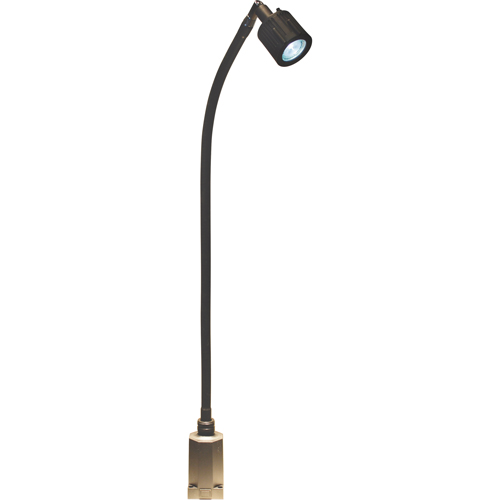 LS Series High-Output Flexible Light, 5 W, LED, 27" Neck, Black Moffatt Supply & Specialties