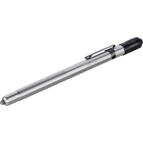 Stylus&reg; Pen Light, LED, 11 Lumens, Aluminum Body, AAAA Batteries, Included Moffatt Supply & Specialties