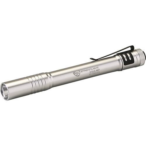 Lampe stylo Stylus Pro, DEL, 100 lumens, Corps en Aluminium, piles AAA, Compris Moffatt Supply & Specialties
