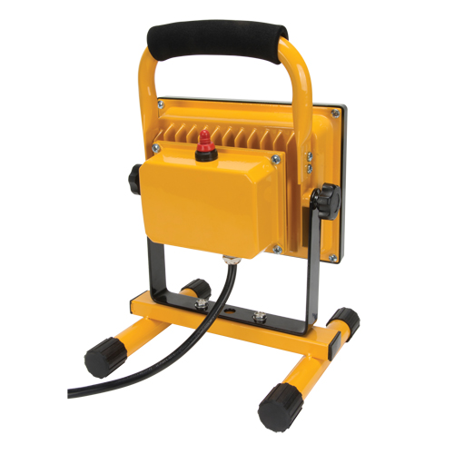 Projecteur portatif, DEL, 20 W, 2500 lumens, Boîtier en Aluminium Moffatt Supply & Specialties