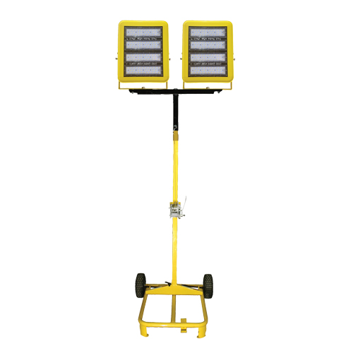 Dual-Head Cart with Winch, LED, 400 W, 60000 Lumens, Aluminum Housing Moffatt Supply & Specialties
