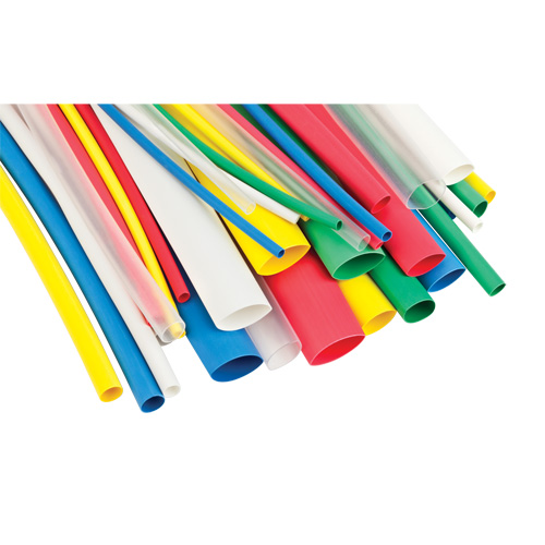Heat Shrink Tubing, Thin Wall, 1/2', 0.25" (6.35mm) - 0.25" (6.35mm) Moffatt Supply & Specialties