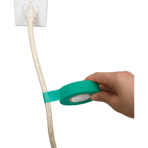 Electrical Tape, 19 mm (3/4") x 18 M (60'), Green, 7 mils Moffatt Supply & Specialties