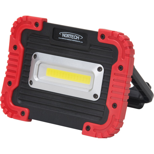 Lampe de travail portative, DEL, 10 W, 1000 lumens, Boîtier en Plastique Moffatt Supply & Specialties