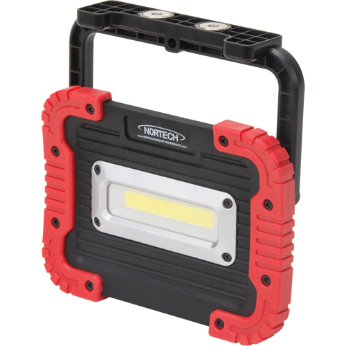 Lampe de travail portative, DEL, 10 W, 1000 lumens, Boîtier en Plastique Moffatt Supply & Specialties