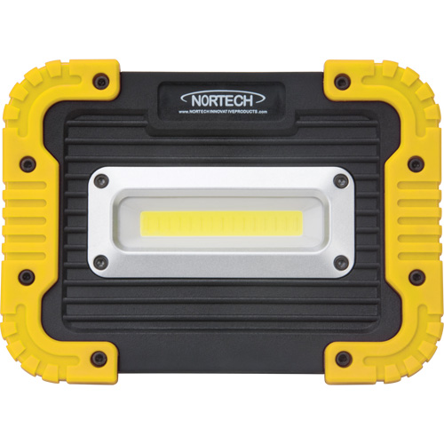Portable Work Light, LED, 10 W, 1000 Lumens, Plastic Housing Moffatt Supply & Specialties