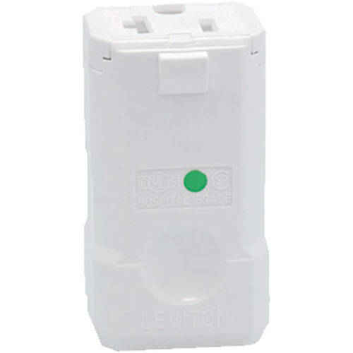 Hospital Grade Plug Connector, 5-20R, Nylon Moffatt Supply & Specialties