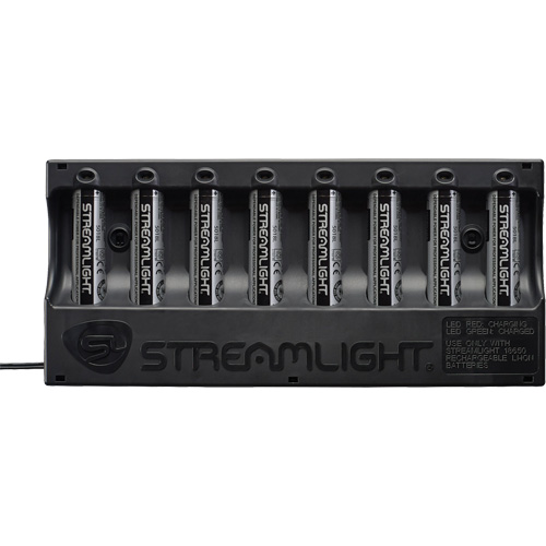 8-Unit USB Battery Charger & Batteries Moffatt Supply & Specialties