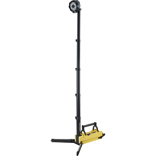 Lampe de sc&egrave;ne d&eacute;ployable portative, DEL, 5300 lumens, Boîtier en Plastique Moffatt Supply & Specialties
