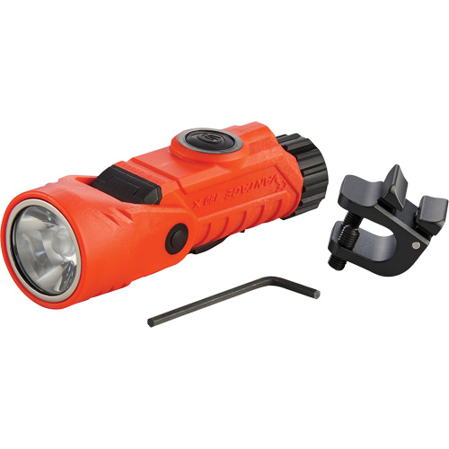Lame de poche &agrave; alimentation multiple &agrave; angle droit pour casque Vantage 180 X, DEL, Piles Rechargeable/CR123A, Polym&egrave;re de nylon Moffatt Supply & Specialties
