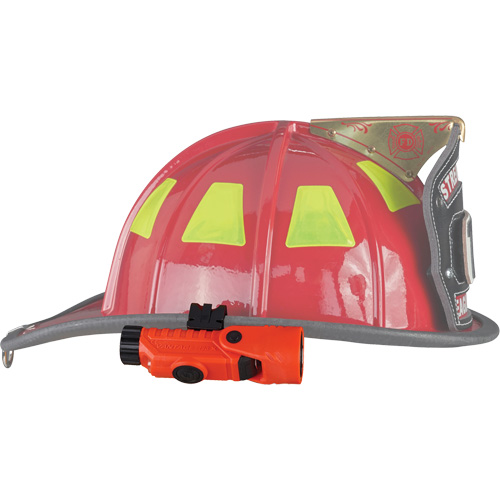 Lame de poche &agrave; alimentation multiple &agrave; angle droit pour casque Vantage 180 X, DEL, Piles Rechargeable/CR123A, Polym&egrave;re de nylon Moffatt Supply & Specialties