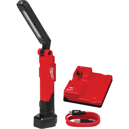 Cl&eacute; USB Redlithium avec aimant et socle de charge, Crochet/Magn&eacute;tique, Rechargeable, 550 lumens Moffatt Supply & Specialties