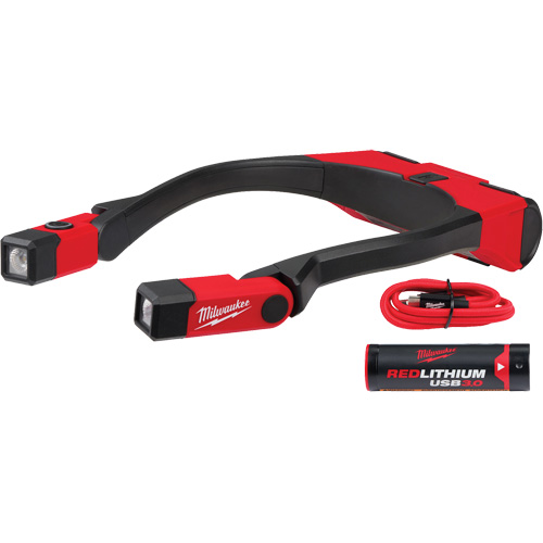 Redlithium USB 400L Work Light, Neck Light, Rechargeable, 400 Lumens Moffatt Supply & Specialties