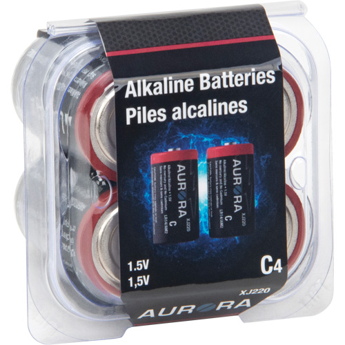 Piles alcalines industrielles, C, 1,5 V Moffatt Supply & Specialties