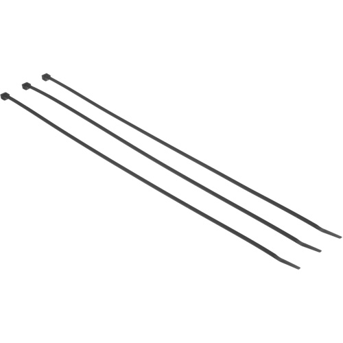 Steel Barb Cable Tie, 7-3/10" Long, 50 lbs. Tensile Strength, Black Moffatt Supply & Specialties
