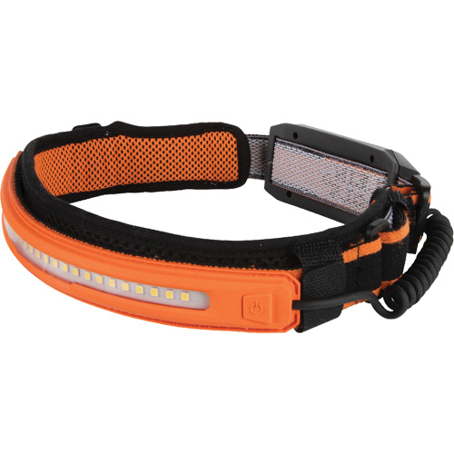 Widebeam Headlamp with Strap, LED, 575 Lumens, 4 Hrs. Run Time, Rechargeable Batteries Moffatt Supply & Specialties