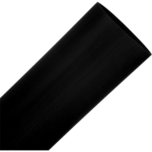 Black Heat Shrink Tubing, Thin Wall, 100', 0.75" (19.05 mm) - 1.5" (38.1 mm) Moffatt Supply & Specialties