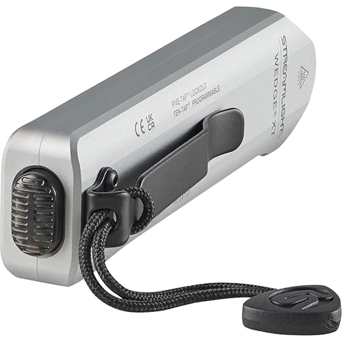 Wedge&reg; Slim Everyday Carry Flashlight, LED, 1000 Lumens, Rechargeable Batteries Moffatt Supply & Specialties