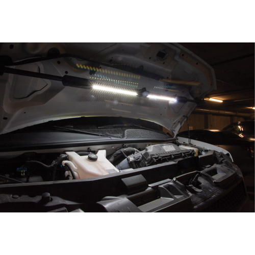 Baladeuse sous-capot pliante, Crochet, Rechargeable, 1400 lumens Moffatt Supply & Specialties