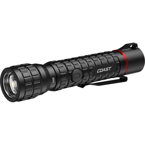 G40R Waterproof Flashlight with Twist Focus, LED, 650 Lumens, Rechargeable Batteries Moffatt Supply & Specialties